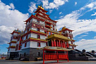 В Туве отмечают годовщину открытия буддийского монастыря «Тубтен Шедруб Линг» 