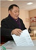 Глава Тувы проголосовал на своем избирательном участке 