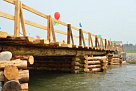 По губернаторскому проекту «Народный мост» в Туве будут устроены 14 деревянных мостов 
