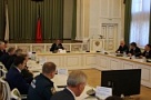 Тываның Баштыңы Кемеровода Сибирь федералдыг округтуң губернаторлар чөвүлелиниң хуралында киржип турар 