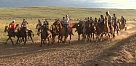 В Туве впервые состоялись конные скачки, посвященные памяти Тувинских добровольцев, освобождавших СССР от фашистов