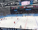 Глава Тувы Шолбан Кара-оол присутствует на финале хоккейного турнира Универсиады