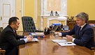 Глава Тувы Шолбан Кара-оол встретился с министром спорта России Павлом Колобковым