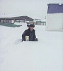 В Туве продолжается борьба с большим снегом 