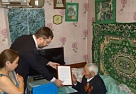 Министерство Республики Тыва по делам юстиции подарило 91-летнему Доржу Шангыл-ооловичу Куулару цветной телевизор