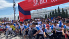 «ЗаБег» бүгү-российжи чартык марафонга Тываның спорт школаларының кижизидикчилери идепкейлиг киришкен