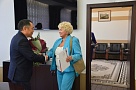 Глава Тувы провел рабочую встречу с сенатором Людмилой  Нарусовой